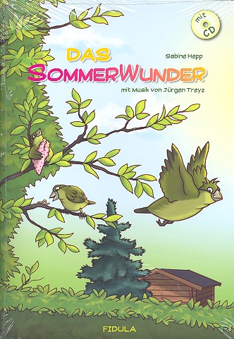 Das Sommerwunder (+CD)&nbsp;&nbsp;Bilderbuch-Geschichte zum Spielen, Musizieren und Entdecken&nbsp;&nbsp;Paket (Liederbuch und Begleitheft)