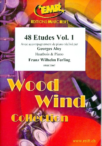 48 Etüden Band 1 (Nr.1-24)  für Oboe und Klavier  
