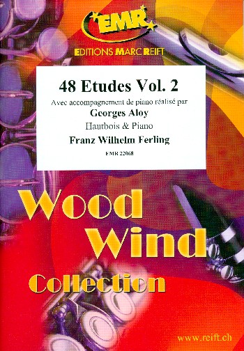 48 Etüden Band 2 (Nr.25-48)  für Oboe und Klavier  