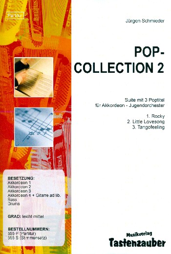 Pop Collection Band 2  für Akkordeonorchester  Partitur
