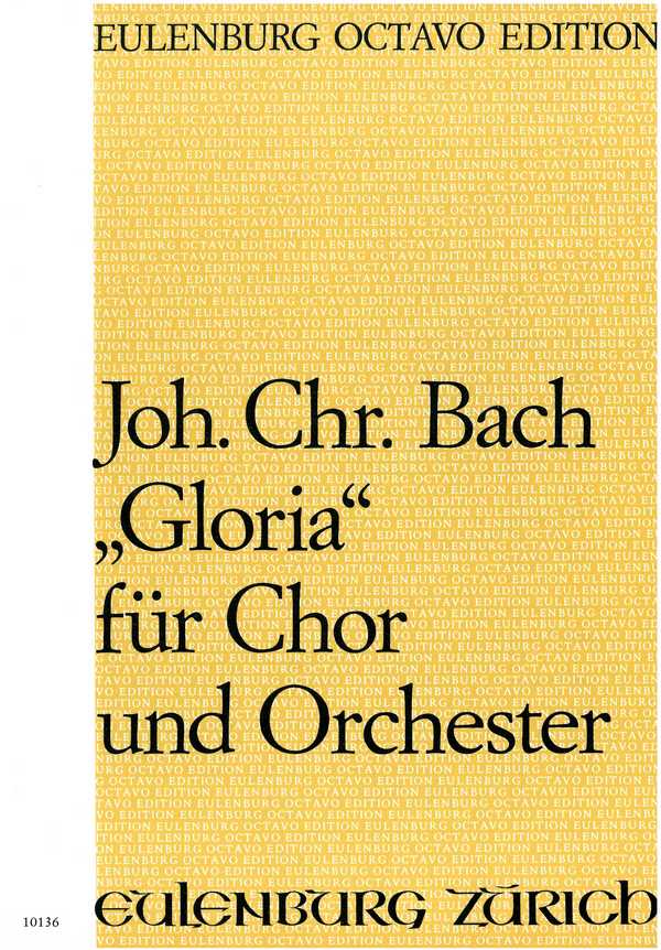 Gloria  für gem Chor und Orchester  Partitur