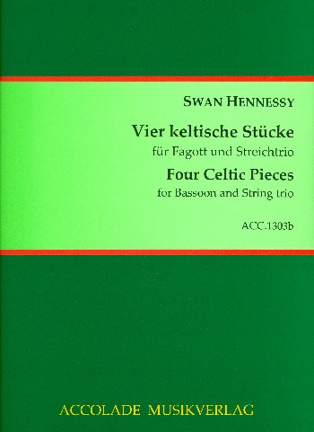 4 keltische Stücke op.59  für Fagott, Violine, Viola und Violoncello  Partitur und Stimmen