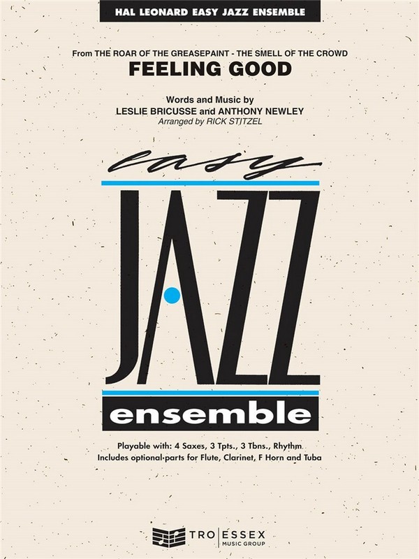 Feeling good:  for easy jazz ensemble  score and parts