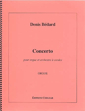 Concerto  pour orgue et orchestre à cordes  orgue