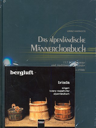 Das alpenländische Männerchorbuch (+CD)&nbsp;&nbsp;für Männerchor a cappella&nbsp;&nbsp;Partitur