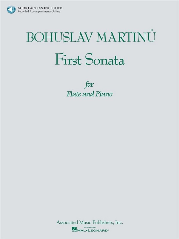 Sonata no.1 (+CD)&nbsp;&nbsp;for flute and piano&nbsp;&nbsp;
