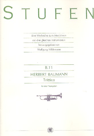 Trittico&nbsp;&nbsp;für 3 Trompeten (Klarinetten)&nbsp;&nbsp;Partitur und Stimmen