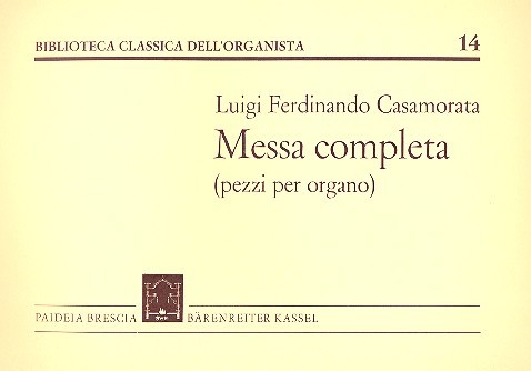 Messa completa&nbsp;&nbsp;per organo&nbsp;&nbsp;