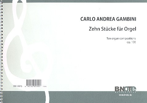 10 Stücke op.106  für Orgel  