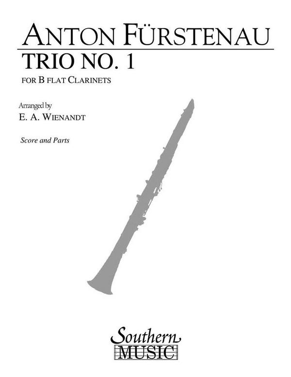 Trio no.1  for  3 clarinets  score and parts