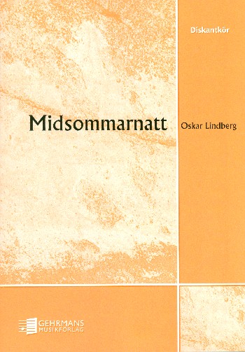 Midsommarnatt  für Frauenchor und Klavier  Partitur