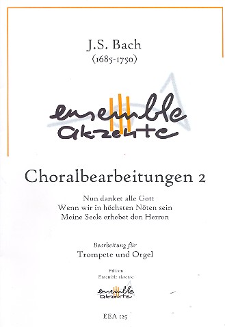 Choralbearbeitungen Band 2  für Trompete und Orgel  