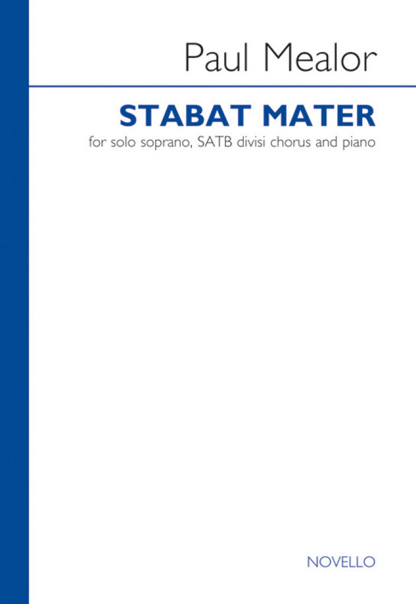 Stabat mater  for soprano, mixed chorus and piano  score