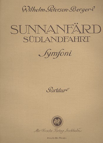 Symphony no.2  for orchestra  score