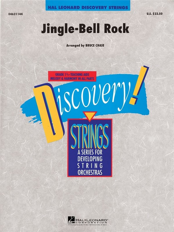Jingle Bell Rock&nbsp;&nbsp;for string orchestra&nbsp;&nbsp;score and parts (16-8-4-4)