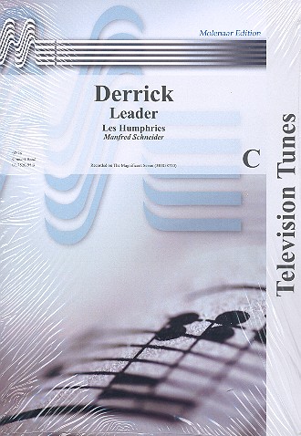 Derrick:&nbsp;&nbsp;für Blasorchester&nbsp;&nbsp;Partitur und Stimmen