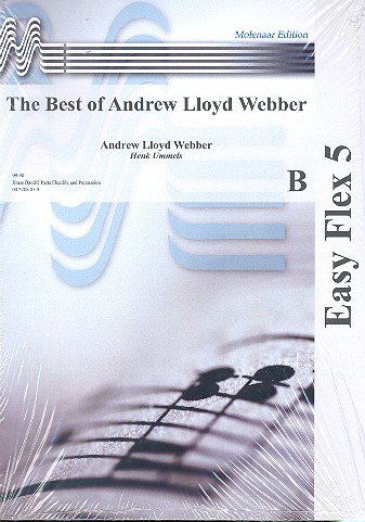 The Best of Andrew Lloyd Webber:&nbsp;&nbsp;for concert band and percussion&nbsp;&nbsp;score and parts