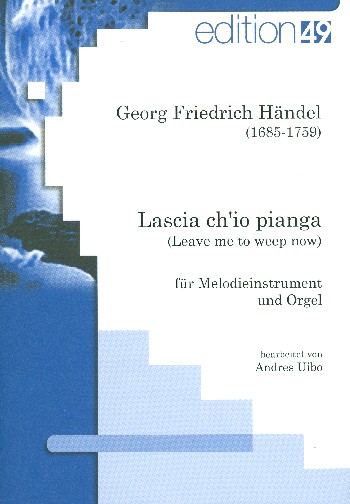 Lascia qu'io pianga&nbsp;&nbsp;für Flöte und Orgel&nbsp;&nbsp;
