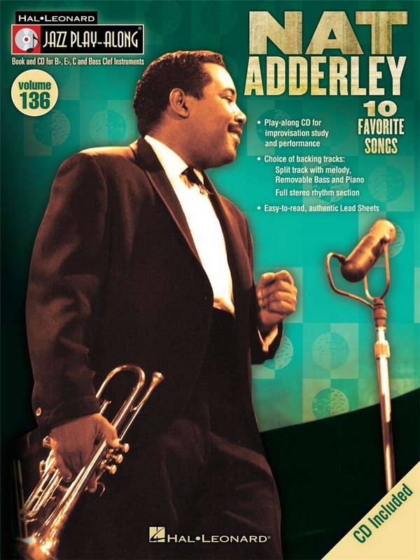 Nat Adderley (+CD):&nbsp;&nbsp;for Bb, Eb, C and bass clef instruments&nbsp;&nbsp;