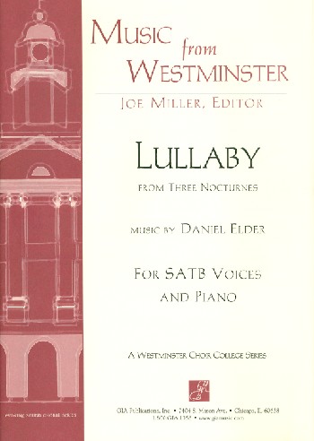 Lullaby&nbsp;&nbsp;for mixed voices and piano&nbsp;&nbsp;score