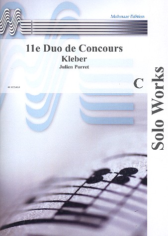 Duo de concours no.11 (Kleber)&nbsp;&nbsp;pour clarinette, saxophone alto et piano&nbsp;&nbsp;partition et parties
