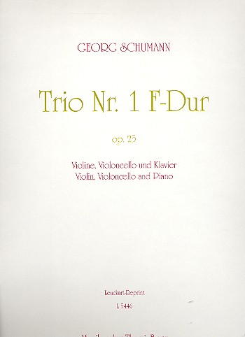 Trio F-Dur Nr.1 op.25  für Violine, Violoncello und Klavier  Stimmen