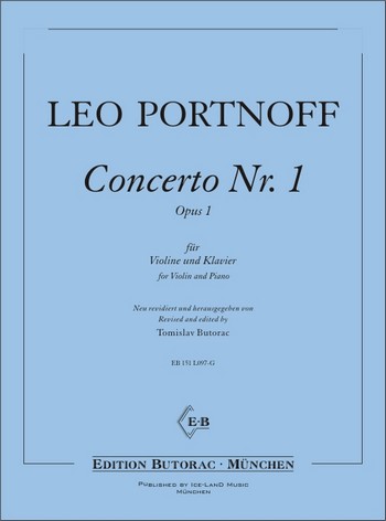Konzert Nr.1 op.1  für Violine und Klavier  