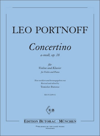Concertino op.18  für Violine und Klavier  