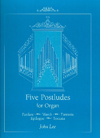5 Postludes  for organ  