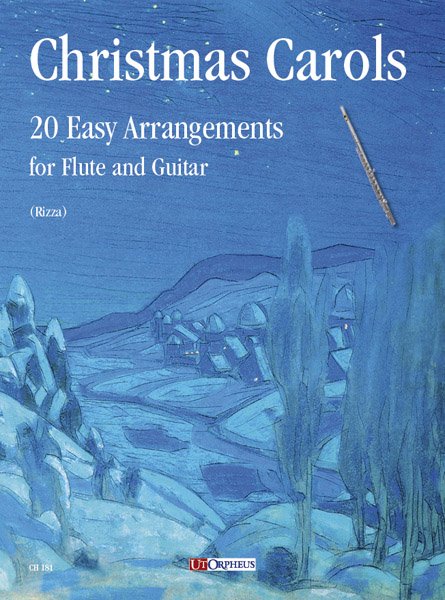 Christmas Carols  for flute and guitar  score and flute part