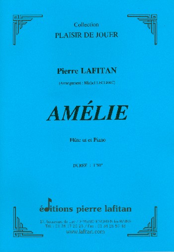 Amélie  pour flûte et piano  