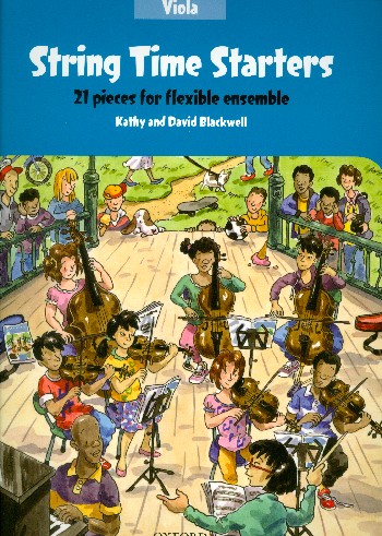 String Time Starters&nbsp;&nbsp;for flexible string ensemble&nbsp;&nbsp;viola score
