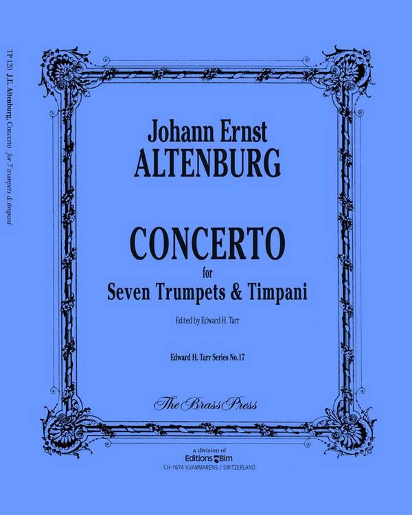 Concerto&nbsp;&nbsp;for 7 trumpets and timpani&nbsp;&nbsp;score and parts