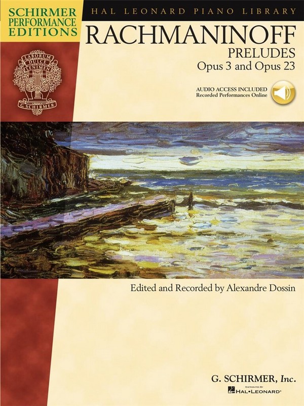 Preludes op.3 and op.23 (+CD)  for piano  