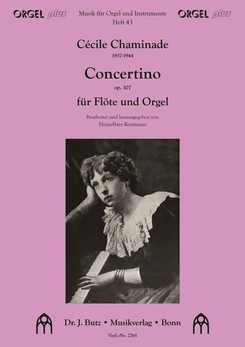 Concertino op.107  für Flöte und Orgel  