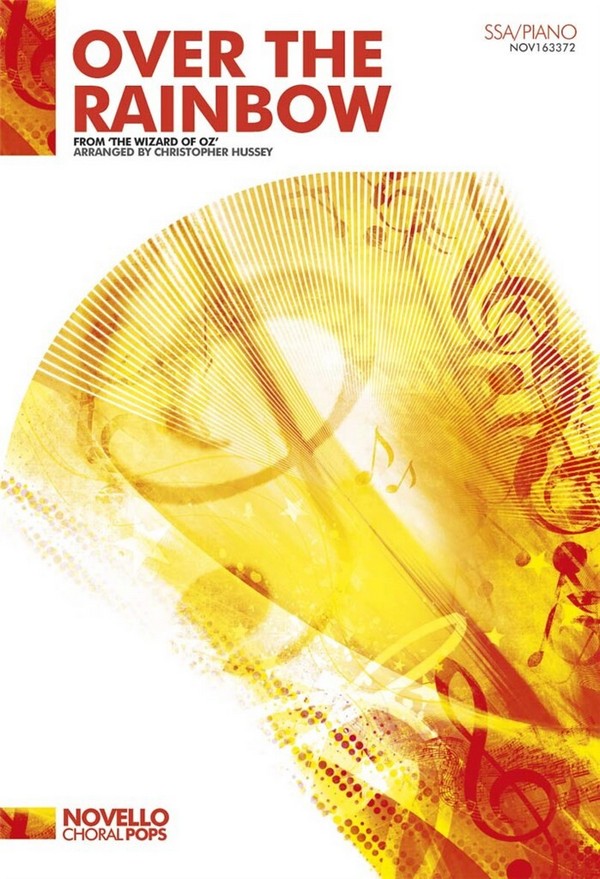 Over the Rainbow  for female chorus and piano  score