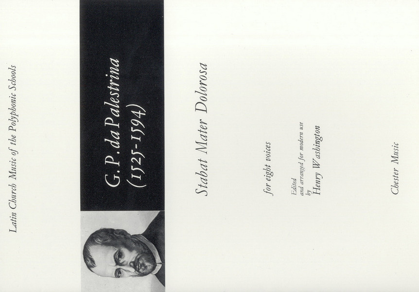 Stabat mater dolorosa  for 8 voices (mixed chorus) a cappella  score