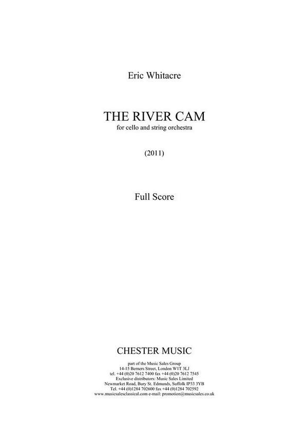 The River Cam  for cello and string orchestra  score,  archive copy