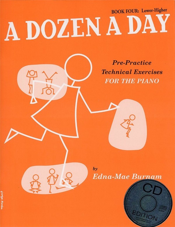 A Dozen a Day vol.4 (+CD)  for piano  