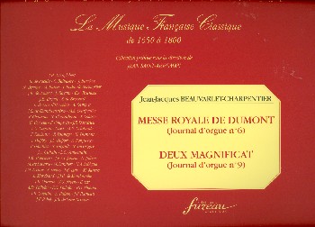 Messe royale de Dumont  et  2 Magnificats    facsimilé