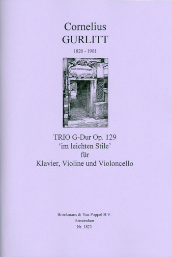 Trio G-Dur op.129 im leichten Stile&nbsp;&nbsp;für Violine, Violoncello und Klavier&nbsp;&nbsp;Stimmen