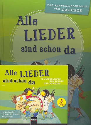 Alle Lieder sind schon da (+CD)  63 Kinderlieder zum Singen und Bewegen  Set