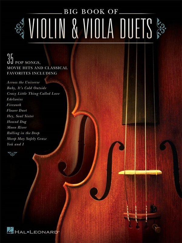 Big Book of Violin and Viola Duets&nbsp;&nbsp;for violin and viola&nbsp;&nbsp;score and parts