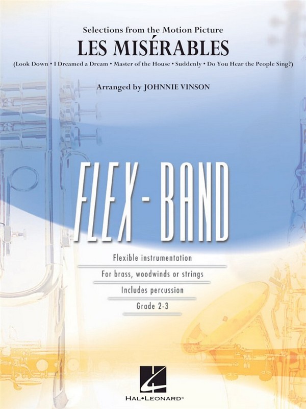 Les Misérables (Selections from the Motion Picture)  for flexible ensemble  score and parts
