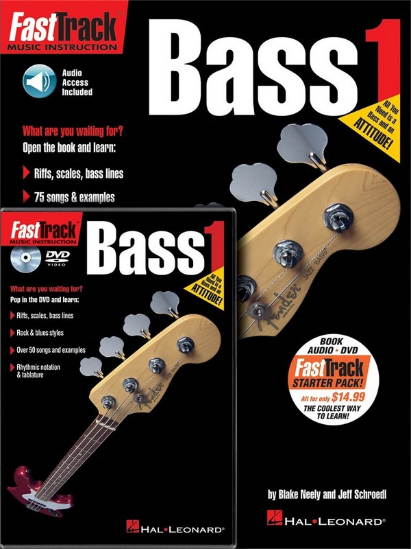 Fast Track Music Instruction vol.1 (+CD +DVD):&nbsp;&nbsp;for bass/tab&nbsp;&nbsp;