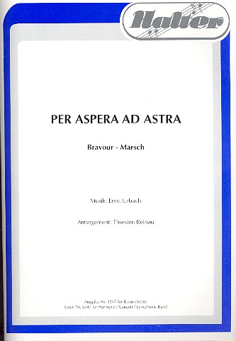 Per aspera ad astra:  für Blasorchester  Direktion und Stimmen