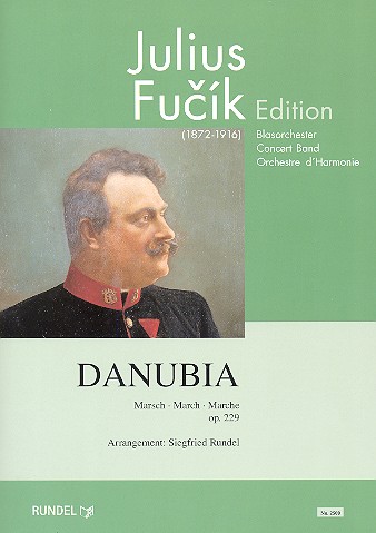 Danubia op.229:  für Blasorchester  Partitur und Stimmen