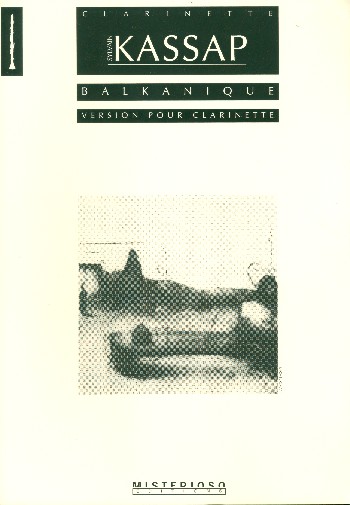 Balkanique&nbsp;&nbsp;pour clarinette&nbsp;&nbsp;