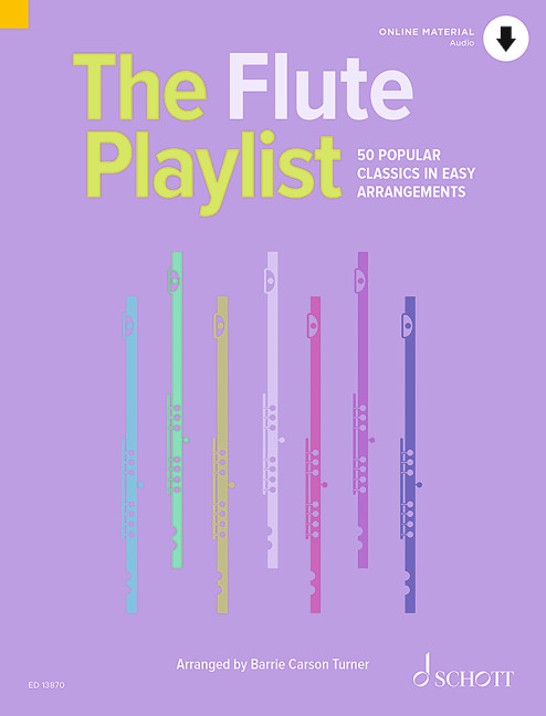The Flute Playlist (+PDF +Download)&nbsp;&nbsp;for flute and piano&nbsp;&nbsp;(with downloadable piano accompaniment)