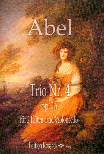 Trio Nr.4 op.16  für 2 Flöten und Violoncello  Partitur und Stimmen